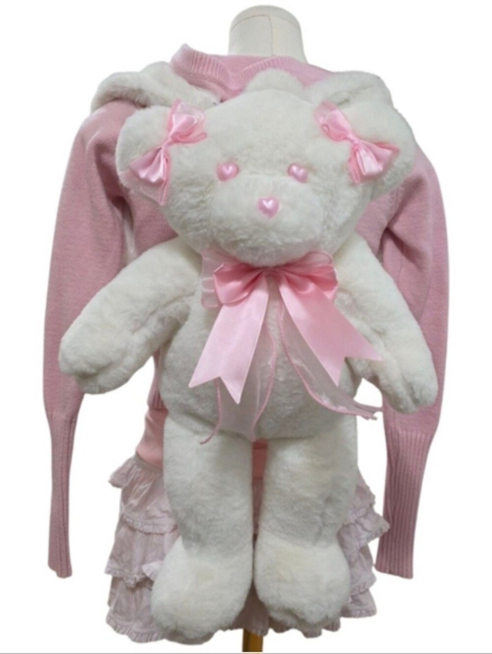Dolls Kill Sugar Thrillz Tormented Teddy Backpack